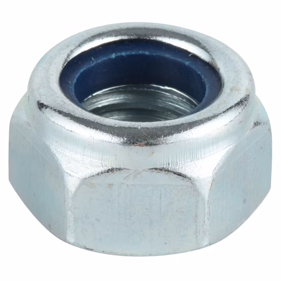 Hex Nut Hex Lock Nut Hex Nylon Lock Nuts with DIN985 Zinc Plated
